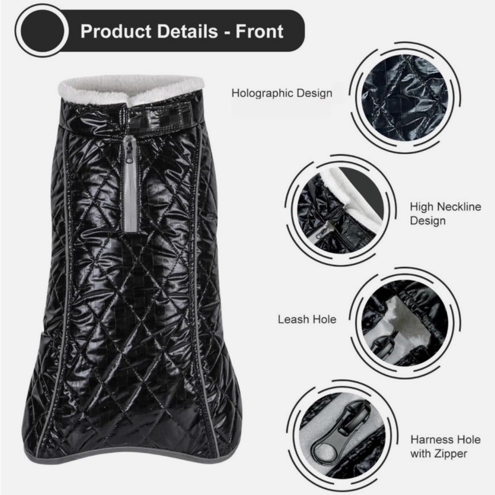 Dog Winter Puffer‎ Vest Jacket